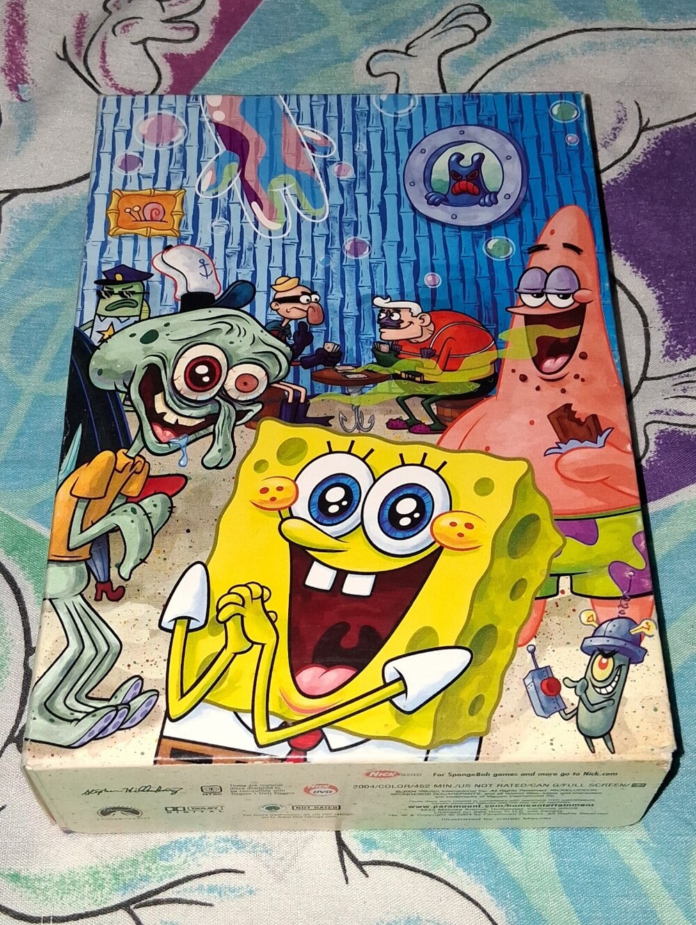 Spongebob Squarepants Season 2 DVD Box Set Vintage Nickelodeon Cartoon